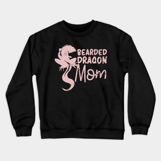 bearded dragon shirt | Bearded Dragon Mom Crewneck Sweatshirt by Gawkclothing